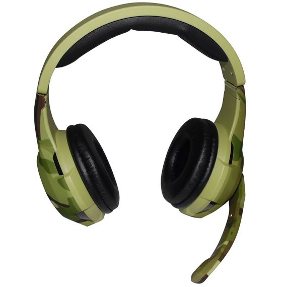 Cuffie gaming con microfono Tucci A4 - Verde chiaro camouflage MOB1100 Tucci
