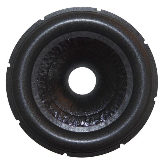 Cono de repuesto con suspensión de espuma para woofers de 235 mm - Negro SP125 