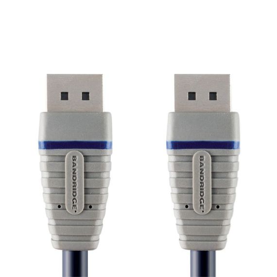 Displayport Male - Displayport Male Cable 5,00 m Bleu ND1000 Bandridge