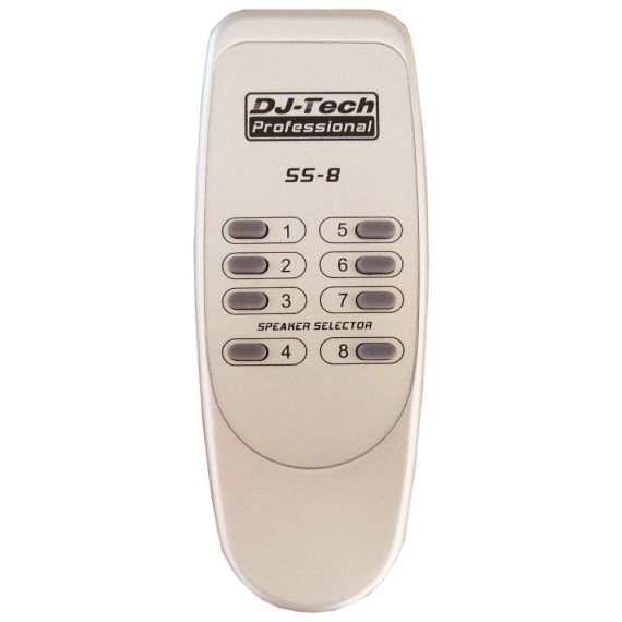 Commutatore casse acustiche DJ.Tech SS-8 + Telecomando V4074 DJ-Tech