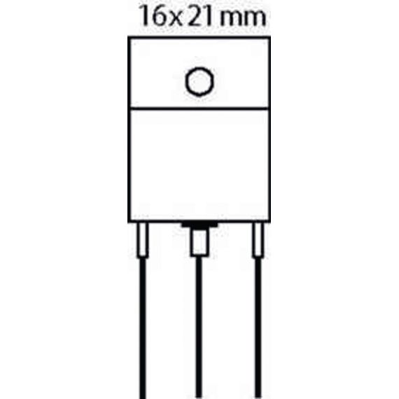 Transistor SI-N 100 VDC 25 A 125W 3MHz ND4154 Fixapart