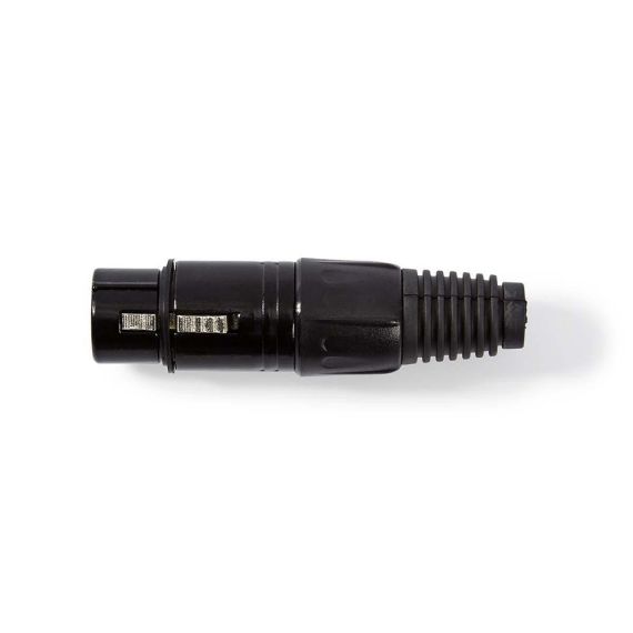 Connettore XLR Femmina a 3 pin XLR Nero ND4892 Nedis