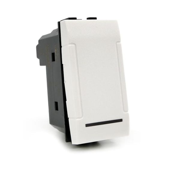 Invertitore unipolare bianco compatibile Living International EL2152 