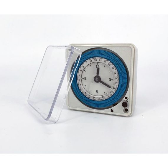 Minuterie analogique 24 heures - 72x72mm EL298 FATO