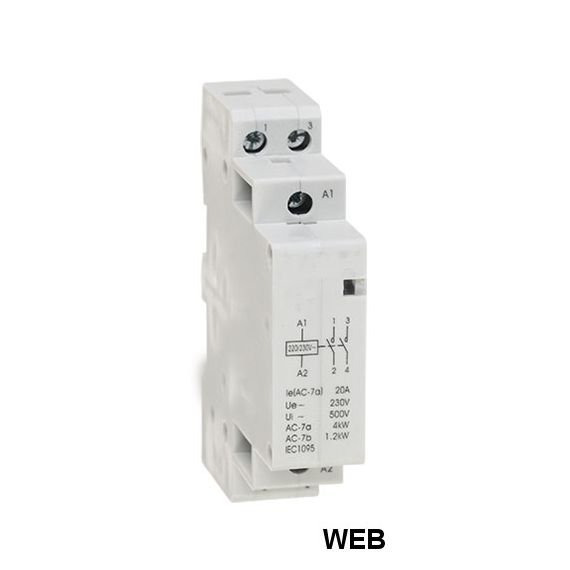 Contattore modulare 25A Fato EL1880 