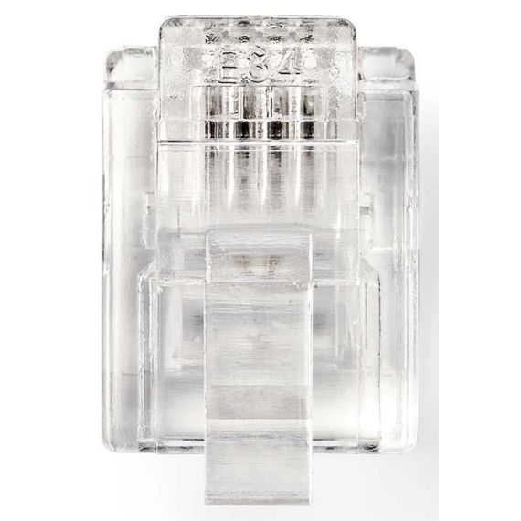 Connettore RJ11 per telecomunicazioni placcato oro confezione da 10 ND2941 Nedis