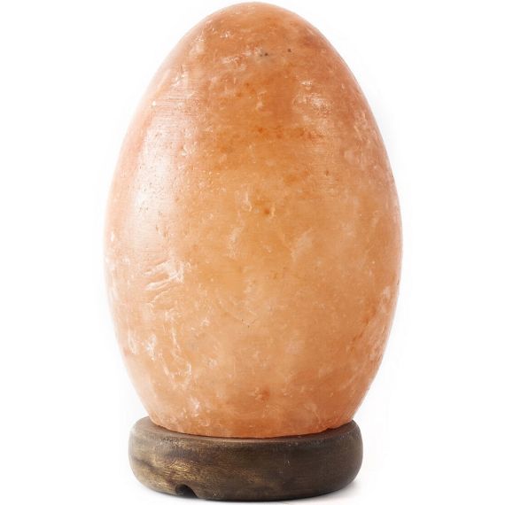 Lampada di sale dell'Hymalaya superficie liscia a forma d'uovo 2-3 kg WB2398 