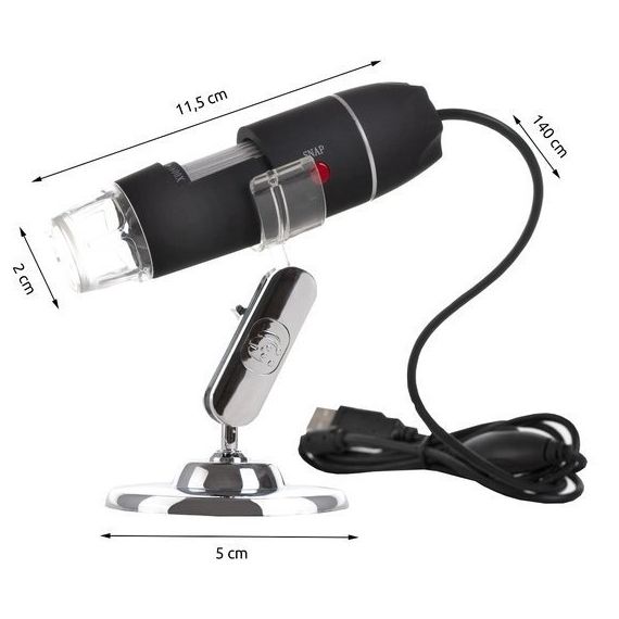 1600x 2Mpix USB digital microscope WB265 