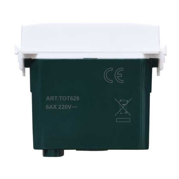 Ronzatore 6AX 220V Bianco compatibile Vimar EL1988 