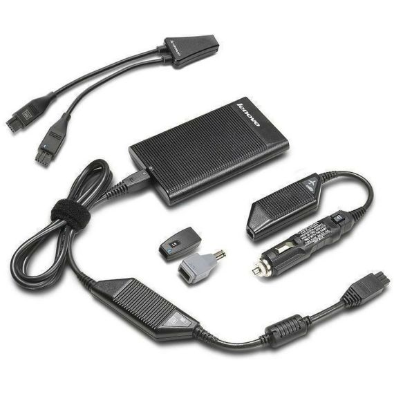 Alimentatore 90W ultra slim con connettore per auto Lenovo T421 Lenovo