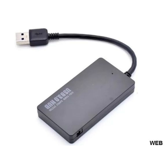 Hub USB 3.0 4 porte DC5V 5Gbps WB2475 