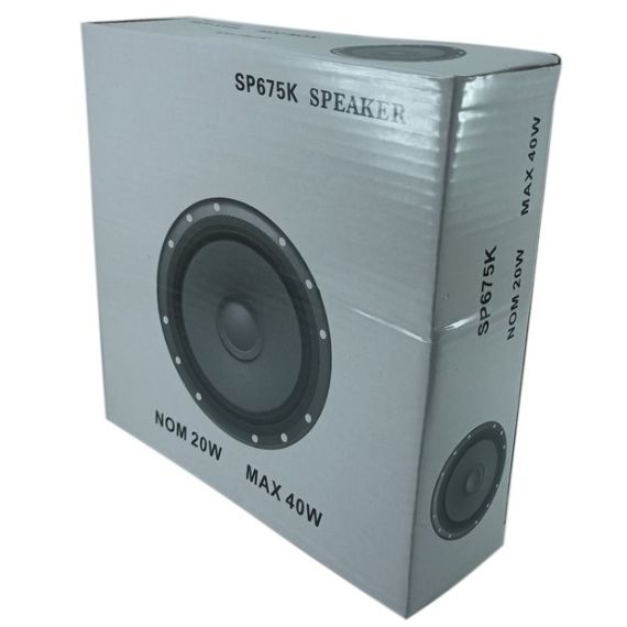 6.5" 16.5cm 40W SP675K dual cone woofer W404 