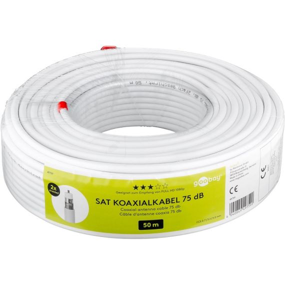 Matassa cavo coassiale 75dB 50m MT595 Goobay