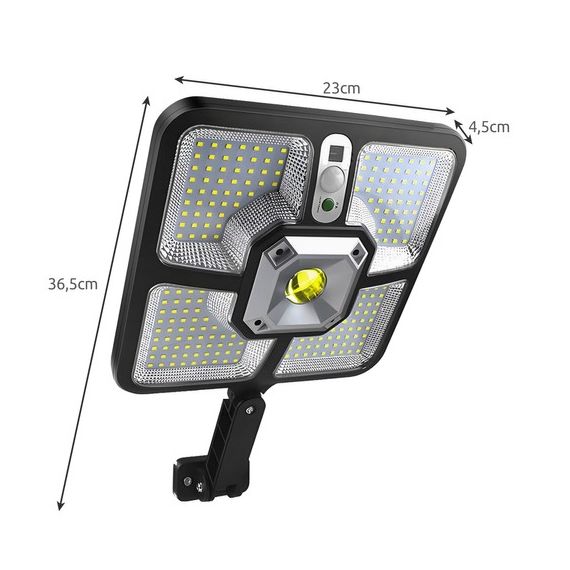 8W solar LED lamp with remote control WB100 