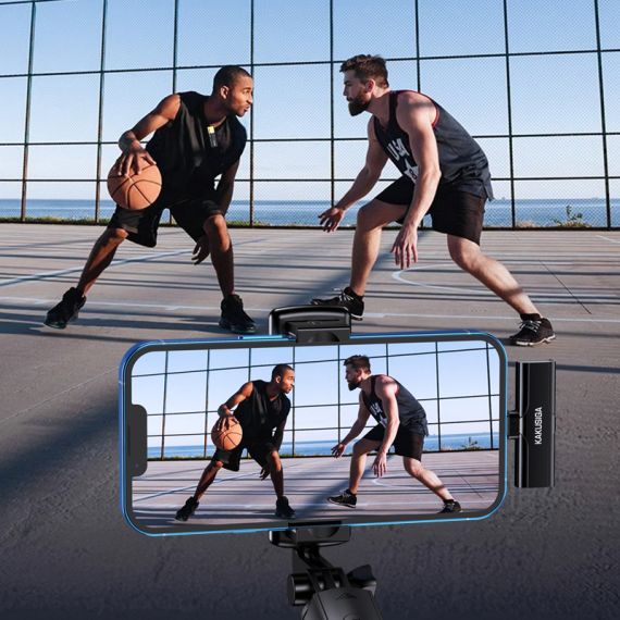 Microfono wireless ricaricabile connettore Lightning KSC-1106 F2320 Kakusiga