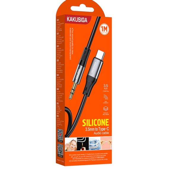 Adattatore audio da USB Type C a jack audio 3.5mm KSC-891 F2220 Kakusiga