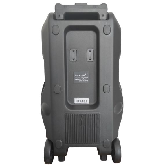 12" trolley speaker Bluetooth/SD/USB/Radio LED light Q1218A WEB