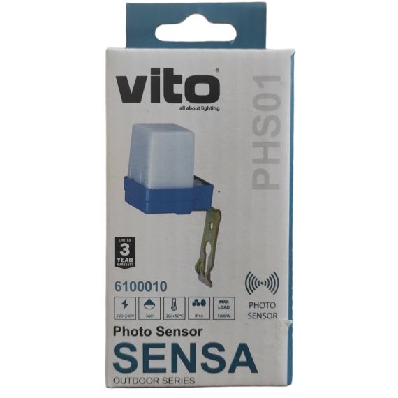Twilight sensor 1000W 6A PHS01 Vito EL1752 Vito