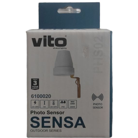 Twilight sensor 2000W 10A PHS02 Vito EL3168 Vito
