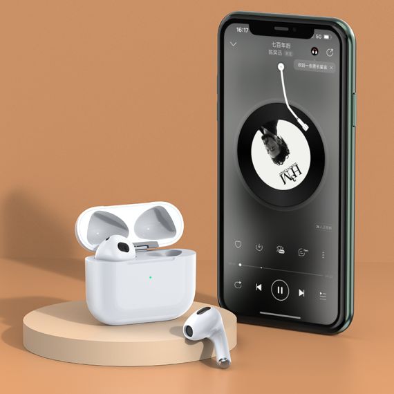 Cuffie auricolari Bluetooth bianche KSC-1108 F2625 Kakusiga