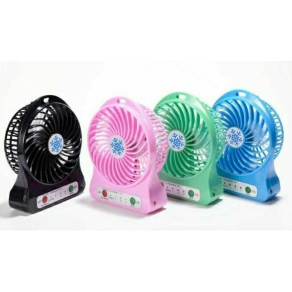 Portable Rechargeable Fan - Various Colors WB1578 
