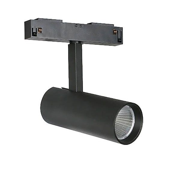 Faretto LED magnetico per illuminazione da binario 12W 984Lm 4000K luce naturale EL910 Vito