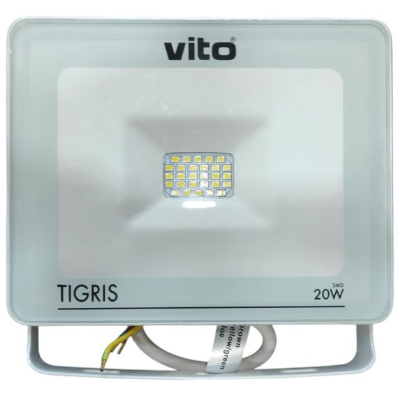 Faro LED SMD per esterni IP65 20W 2000lm 6000k luce fredda EL1539 Vito