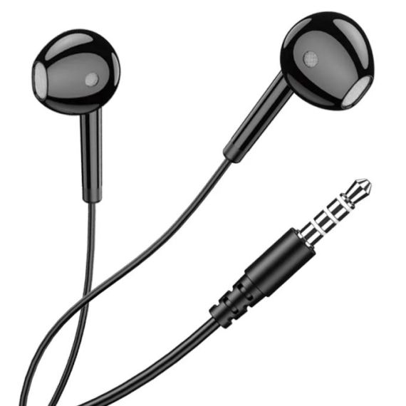 Cuffie auricolari con microfono nere KSC-1301 F4035 Kakusiga