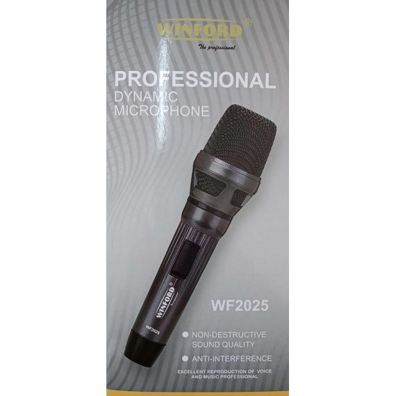 Microfono dinamico professionale Winford WF2025 MIC572 