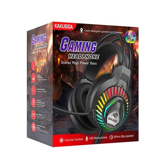 Gaming headset with microphone black KSC-849 F4310 Jokade