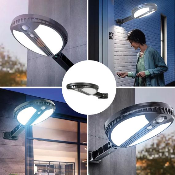 Lampada LED solare 6W 500lm 4500K con sensore di movimento luce bianca EL3050 Forever Light