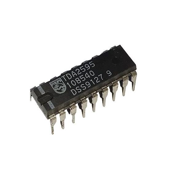 TDA2595 Circuito Integrato per Oscillatore e Controllo Orizzontale TV Philips B9058 