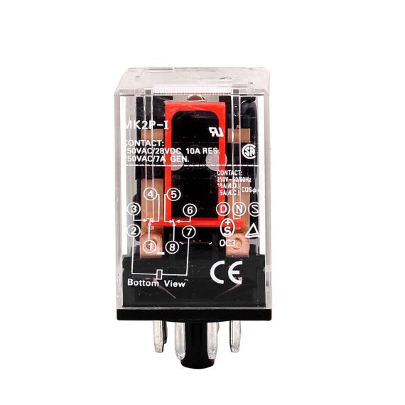Relè elettromeccanico MK2P-1 8 Pin 220V EL058 FATO