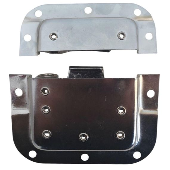 Chiusura a farfalla media in acciaio zincato SP004 