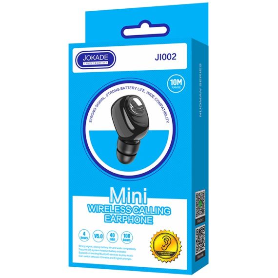 Mini auricolare bluetooth nero JI002 F4420 Jokade