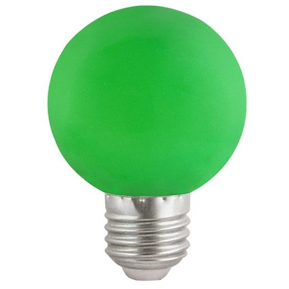 Lampadina LED E27 luce verde 3W 180lm EL343 Vito
