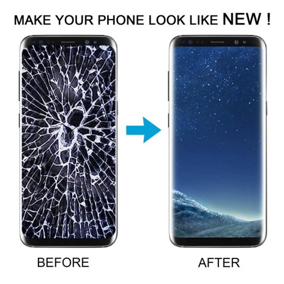 Display Completo con Cornice per Samsung Galaxy S8 SM-G950F – 5,7'' (TFT, Viola) 30360 