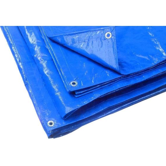 Telo occhiellato multiuso in polietilene 2×3m 90 g/m² B9098 Utilia