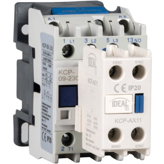 Blocco di contatti ausiliari per contattori di potenza KCP-AX – 2NO + 2NC KA2305 Kanlux