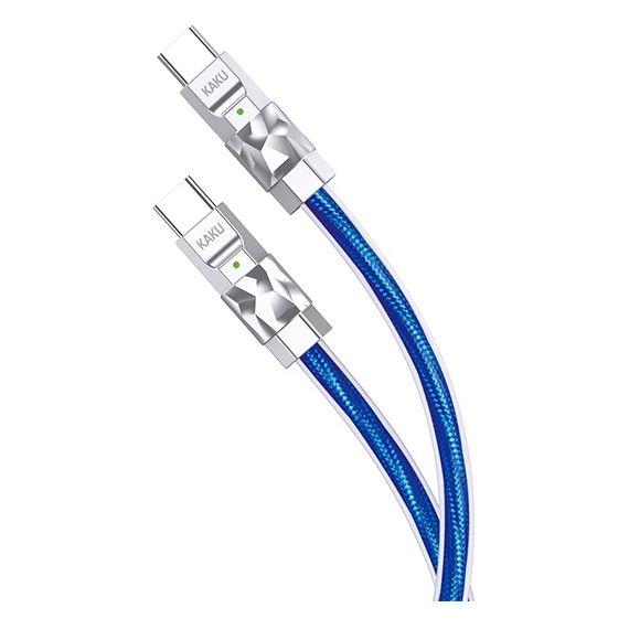 Cavo per alimentazione e sincronizzazione Type-C 100W blu KSC-956 F4665 Kakusiga