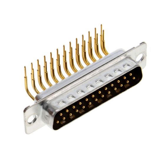 Connettore Amphenol DB-25 maschio da PCB NOS100617 