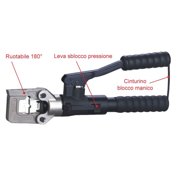 Pinza crimpatrice Oleodinamica - HT-51 EL365 FATO