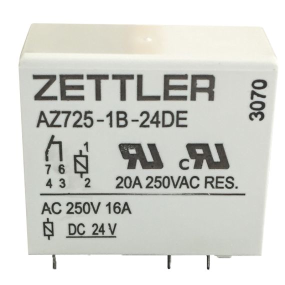 Relè 24V SPST - AZ725-1B-24DE - ZETTLER EL293 