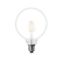Tecno vintage LED globo terráqueo satinado 7W E27 luz cálida 800 lúmenes Duralamp N886 Duralamp