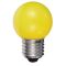 Bombilla Ping Ball 0.5W E27 amarillo Duralamp N228 Duralamp