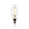 Lampada LED retrò regolabile a filamento E14 | Candela | 4.8 W | 470 lm ND202 