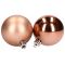 Palline natalizie 3cm lucide/opache color bronzo confezione da 15 Christmas Gifts ED148 Christmas Gifts