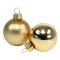 Palline natalizie 3cm lucide/opache color oro confezione da 15 Christmas Gifts ED206 Christmas Gifts