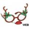 Christmas masquerade glasses reindeer Christmas Gifts ED3187 Christmas Gift