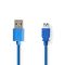 USB 3.2 Gen 1 A Male to A Female Cable 2m Blue ND4416 Nedis